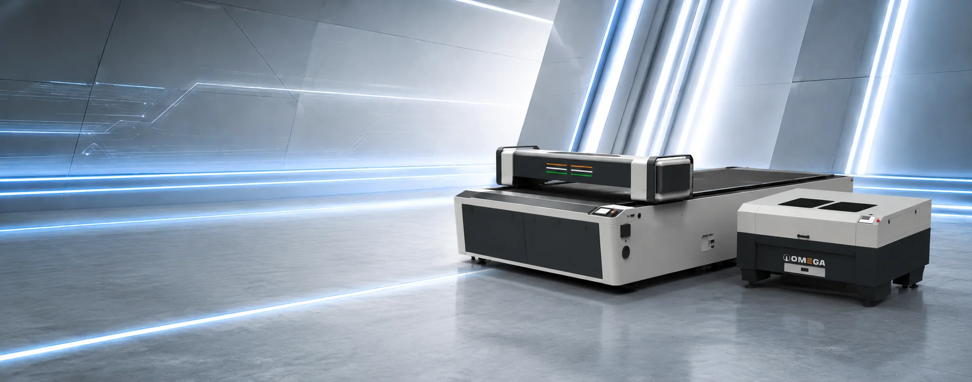 Omega Innovation CO2 Laser Cutting Machine