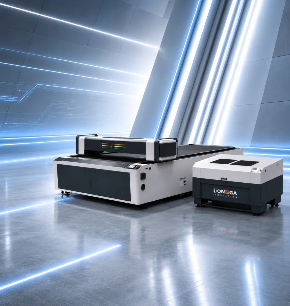 Omega Innovation CO2 Laser Cutting Machine