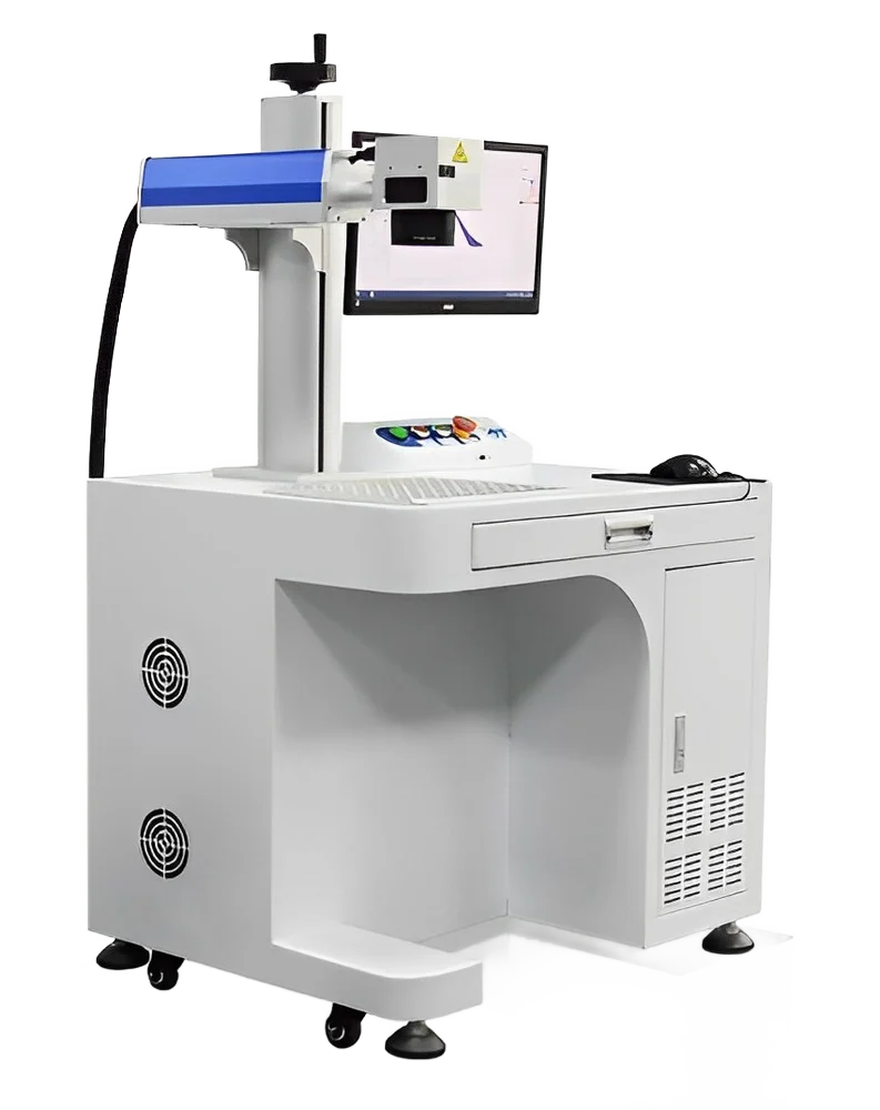 Lakshit Series Fiber Laser Marking Machine by Omega Innovation